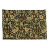 ヴィンテージウィリアムモリスブルマーズウッドカーペット 枕カバー (裏面-右)