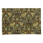 ヴィンテージウィリアムモリスブルマーズウッドカーペット 枕カバー (正面右)