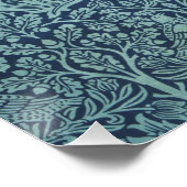 ヴィンテージウィリアムモリスブレールラビットギャラリーHD ポスター (コーナー)