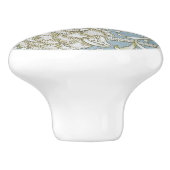 ヴィンテージウィリアムモリスワイルドチューリップ セラミックノブ (側面)