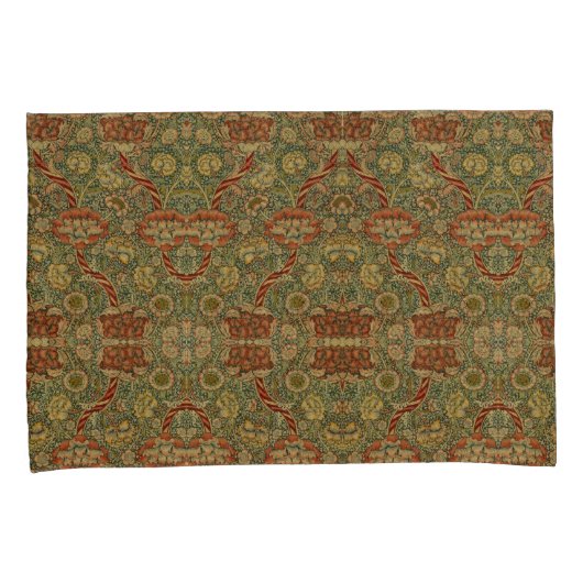 ヴィンテージウィリアムモリスワンレ 枕カバー (正面右)