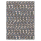 ヴィンテージウィリアム・モリスエヴェンロデ繊維デザイン テーブルクロス (正面)