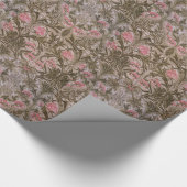 ヴィンテージウィリアム・モリスオダマキ（植物） ラッピングペーパー (角)