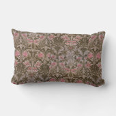 ヴィンテージウィリアム・モリスオダマキ（植物） ランバークッション (裏面)