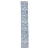 ヴィンテージウィリアム・モリス森うさぎ鳥の葉 ロングテーブルランナー (正面)