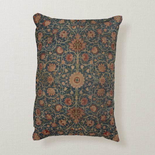 ヴィンテージウィリアム・モリス聖杯 アクセントクッション (裏面(縦))