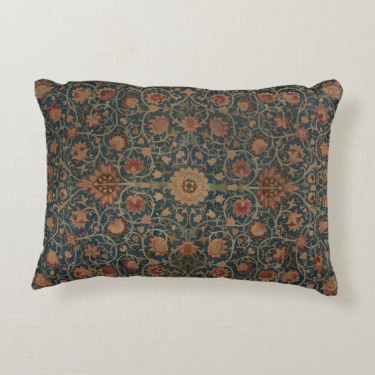 ヴィンテージウィリアム・モリス聖杯 アクセントクッション (裏面)