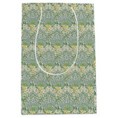 ヴィンテージウィリアム・モリス花ガーデン壁紙 ミディアムペーパーバッグ (正面)