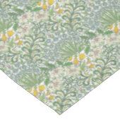 ヴィンテージウィリアム・モリス花フローラ壁紙 テーブルクロス (アングル)