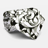 ヴィンテージウィリアム・モリス装飾繊維模様 ネクタイ (ロール)