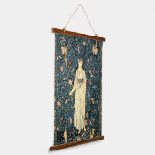 ヴィンテージウィリアム・モリス1885フローラ 吊り下げ型タペストリー (傾斜あり)