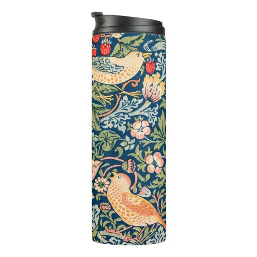 ヴィンテージウィリアム・モリス「いちご泥棒」パターン タンブラー (回転右)