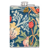 ヴィンテージウィリアム・モリス「いちご泥棒」パターン フラスク (裏面)