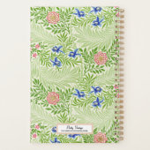 ヴィンテージウィリアム・モリス・オンライン・ビジネスプランナー プランナー手帳 (裏面)