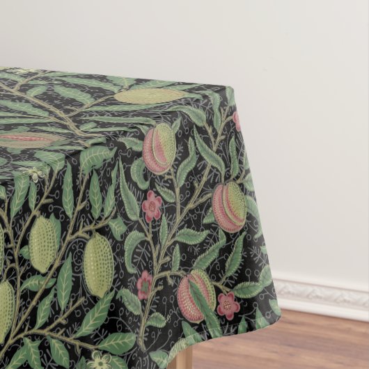 ヴィンテージウィリアム・モリス・ザクロ粒フルーツパターン テーブルクロス (インサイチュ)