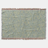 ヴィンテージウィリアム・モリス・ジャスミン スローブランケット (正面)