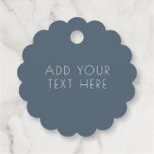 ヴィンテージウィリアム・モリス「ジャスミン」メッセージカード フェイバータグ (裏面)