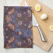 ヴィンテージウィリアム・モリス・ストロベリー泥棒 キッチンタオル (四つ折り)