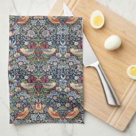 ヴィンテージウィリアム・モリス・ストロベリー泥棒 キッチンタオル