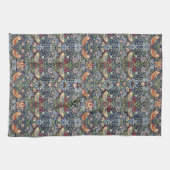 ヴィンテージウィリアム・モリス・ストロベリー泥棒 キッチンタオル (横)