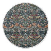 ヴィンテージウィリアム・モリス・ストロベリー泥棒 セラミックノブ (正面)