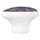 ヴィンテージウィリアム・モリス・ストロベリー泥棒 セラミックノブ (側面)