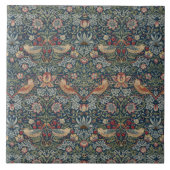 ヴィンテージウィリアム・モリス・ストロベリー泥棒 タイル (正面)