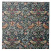 ヴィンテージウィリアム・モリス・ストロベリー泥棒 タイル (正面)