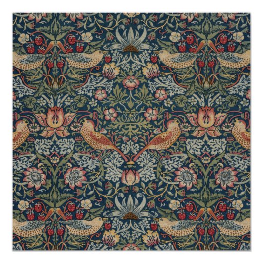 ヴィンテージウィリアム・モリス・ストロベリー泥棒 ポスター (正面)