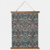 ヴィンテージウィリアム・モリス・ストロベリー泥棒 吊り下げ型タペストリー (正面)