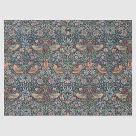 ヴィンテージウィリアム・モリス・ストロベリー泥棒 薄葉紙 (正面)