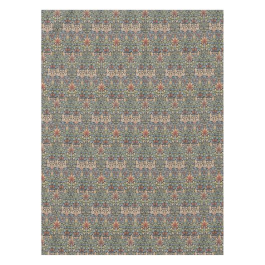 ヴィンテージウィリアム・モリス・スネークヘッド テーブルクロス (正面)