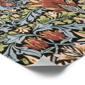 ヴィンテージウィリアム・モリス・スネークヘッド ポスター (角)