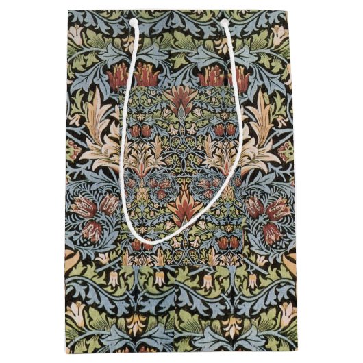 ヴィンテージウィリアム・モリス・スネークヘッド ミディアムペーパーバッグ (正面)