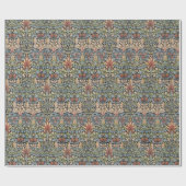 ヴィンテージウィリアム・モリス・スネークヘッド ラッピングペーパー (フラット)