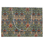 ヴィンテージウィリアム・モリス・スネークヘッド ラージペーパーバッグ (裏面)