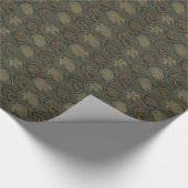 ヴィンテージウィリアム・モリス・チューリップ&リリー ラッピングペーパー (角)