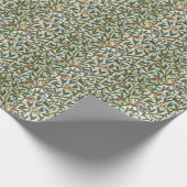 ヴィンテージウィリアム・モリス・バードアンドザクロ ラッピングペーパー (角)