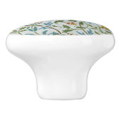 ヴィンテージウィリアム・モリス・フローラ セラミックノブ (側面)