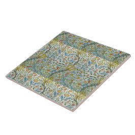 ヴィンテージウィリアム・モリス・フローラ タイル