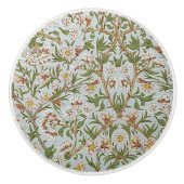 ヴィンテージウィリアム・モリス・ブロッサム セラミックノブ (正面)