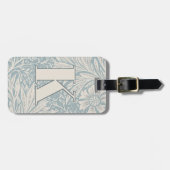 ヴィンテージウィリアム・モリス・マリゴールド・パターン ラゲッジタグ (正面横)