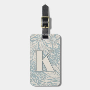 ヴィンテージウィリアム・モリス・マリゴールド・パターン ラゲッジタグ