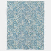 ヴィンテージウィリアム・モリス・マリゴールド フリースブランケット (正面)