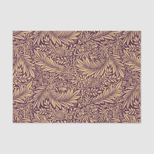 ヴィンテージウィリアム・モリス・ラークスパーパターン 薄葉紙 (正面)