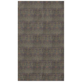 ヴィンテージウィリアム・モリス・ヴァイオレットとオダマキ（植物） テーブルクロス (正面)