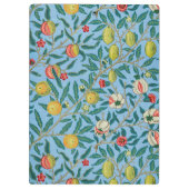 ヴィンテージウィリアム・モリス「4つの果実」パターン クリップボード (裏面)