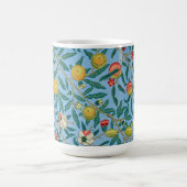 ヴィンテージウィリアム・モリス「4つの果実」パターン コーヒーマグカップ (中央)