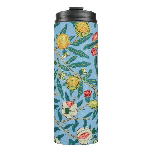 ヴィンテージウィリアム・モリス「4つの果実」パターン タンブラー (正面)