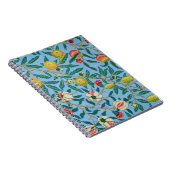 ヴィンテージウィリアム・モリス「4つの果実」パターン ノートブック (右側)